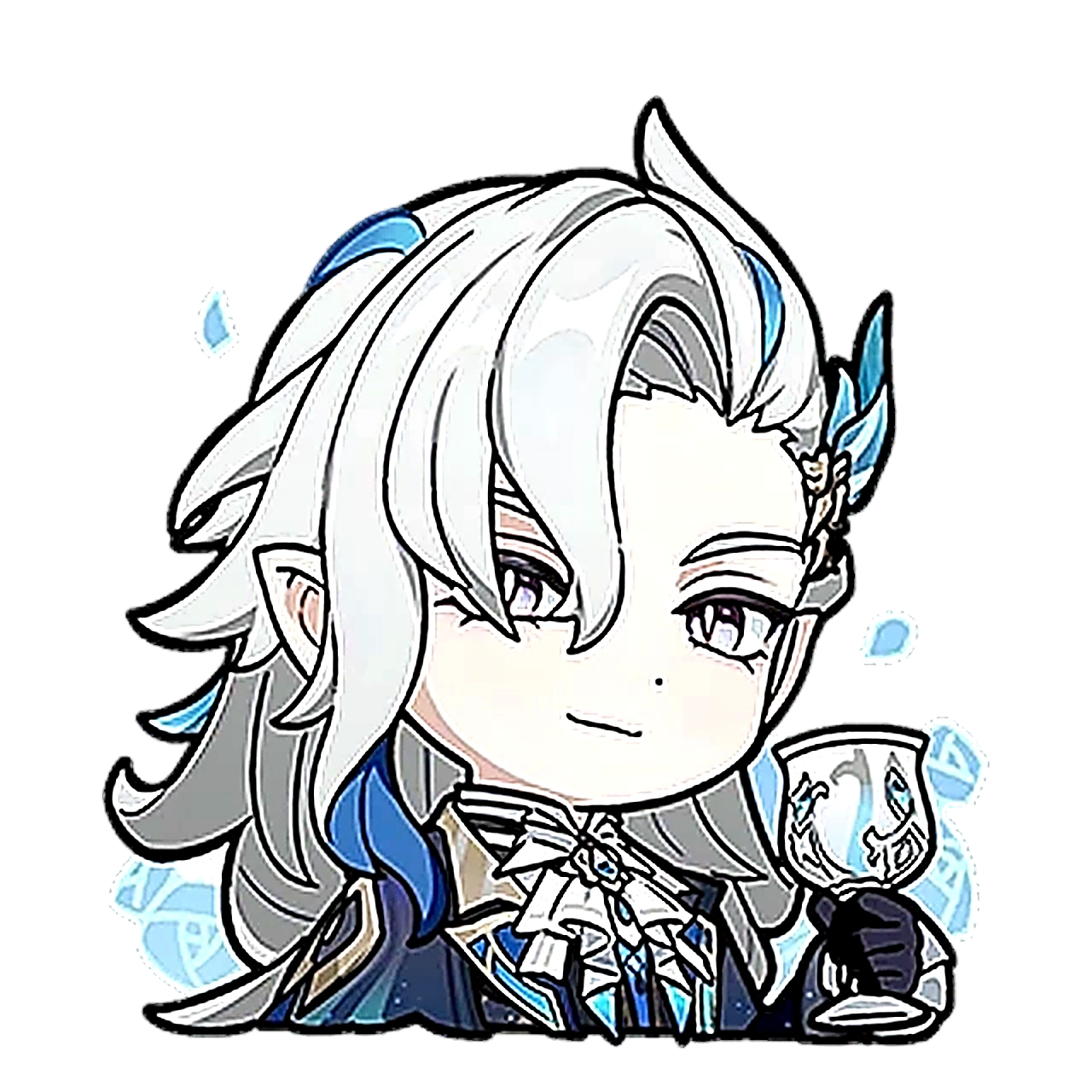 Chibi Mascot NanDaYo Pose 3