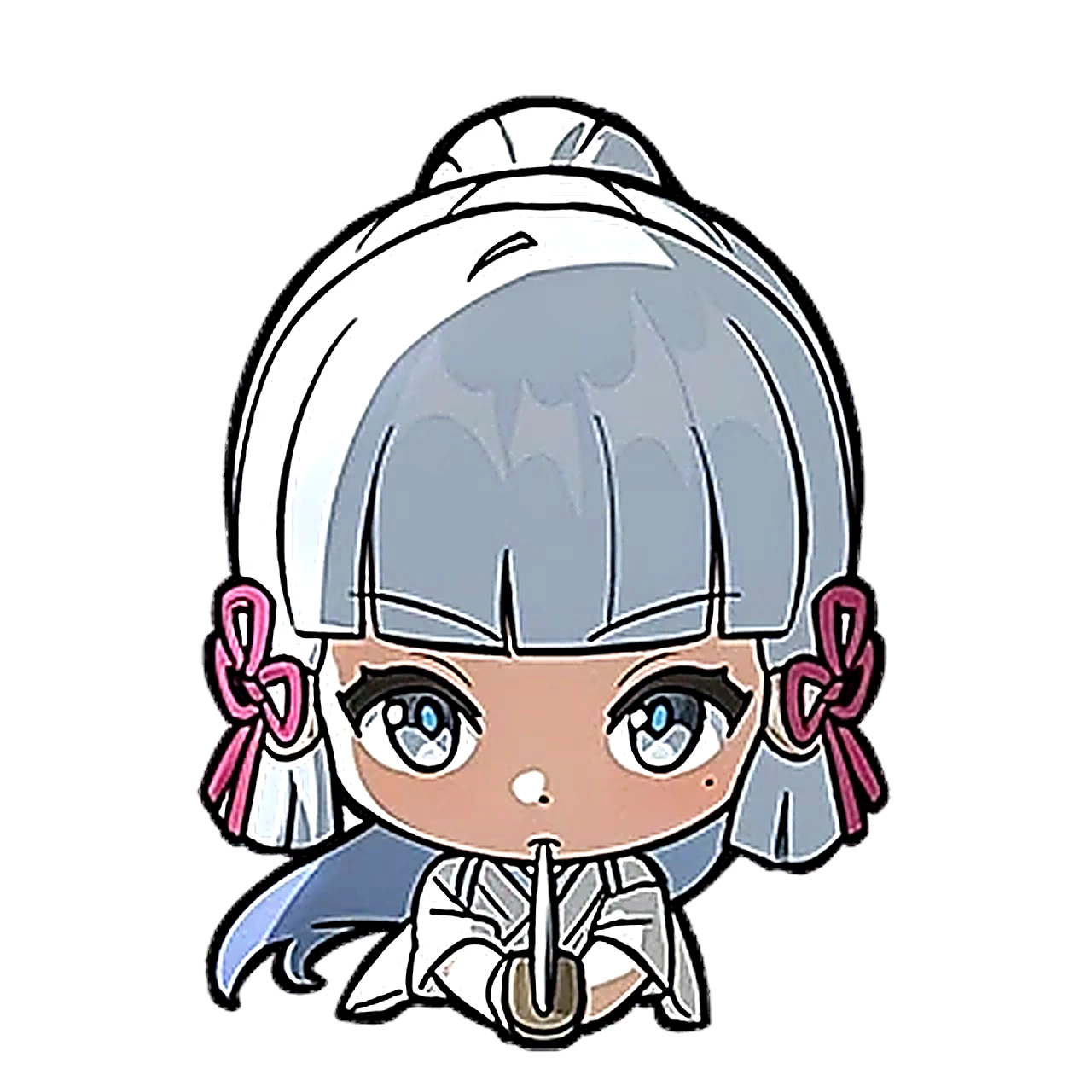 Chibi Mascot Quincy Pose 2